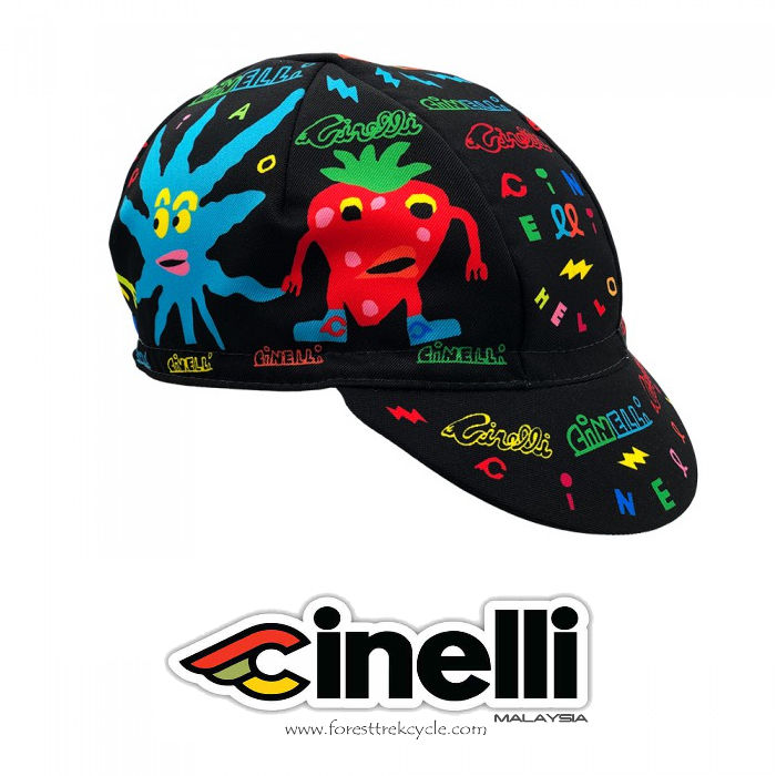 Berretto Da Ciclismo Cinelli Sammy Binko - Unisex, Taglia Unica, Made In Italy