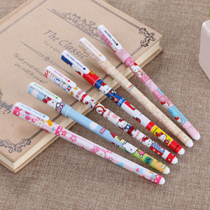 Combo 6 Bút Gel Xoá Được 0.5mm Bút Gel 6 màu Hoạt Hình Dễ Thương Có Thể Xóa cao cấp