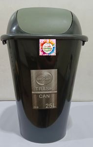 Trash Bin Basurahan 25Liters OROCAN Swing type cover