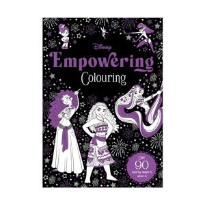 Disney Empowering Princesses Colouring Book For Kids & Adults with Over 90 Images to Color Thick Quality Paper