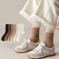 Bear Mid Socks Fashion Cotton Socks For  Women men Flexi Calf Socks  Solid Color Sport Socks. 