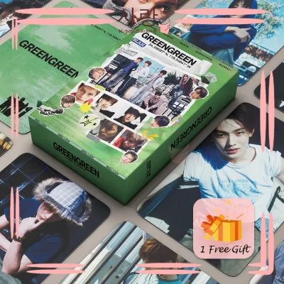 55pcs CORTIS《GREEN GREEN》Green Group LOMO Card Set with FREE GIFT Collection Kpop Ahn Keon Ho James Kim Ju-hoon Martin Seonghyeon Photocard Kad Foto