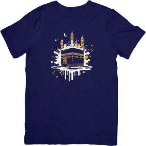 Kaos Souvenir Haji 2025 Cotton Knitto – T-Shirt Islami DTF Printing Pria & Wanita