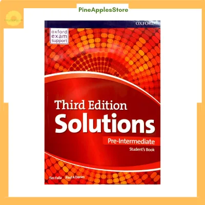 Bộ sách Solutions Pre-Intermediate (Student book &Work book)