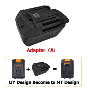 KEELAT 20V Battery Adapter Converter For DY MT Battery Compatible Cordless Power Tools Drill Impact Wrench Grinder Blower Hammer