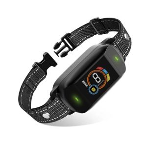 Smart AI Dog Bark Collar | Auto Anti-Bark Adjustable Sensitivity Sound & Vibration Modes Rechargeable For All Dogs