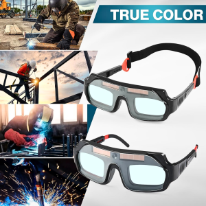 READY TaffGUARD Kacamata Las Listrik Otomatis anti asap yang bagus Auto Darkening Soldering TX 012
