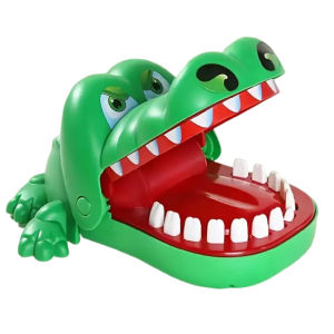 Crocodile Bite Fingers Prank Toys Crocs Snapping Finger Games Crocodiles Bitting Hand Lucky Toy / Buaya Gigit Jari