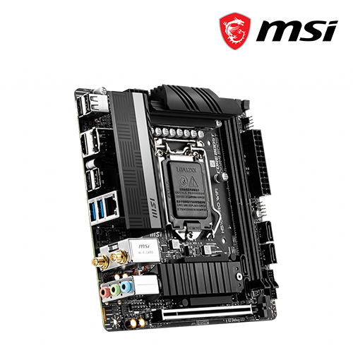 MSI H510I PRO WIFI Motherboard - Intel H510 (LGA 1200) / DDR4 / Mini ITX