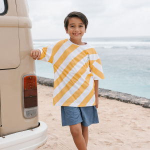 LEWIS EMMA - Graphic Tee 1 (6 Bulan-12 Tahun) Kaos Anak Laki-Laki / Atasan Lengan Pendek