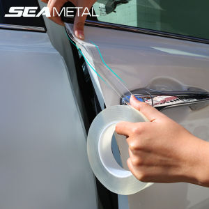 Car Door Sill Protector Nano Sticker Tape Anti-scratch Bumper Strip