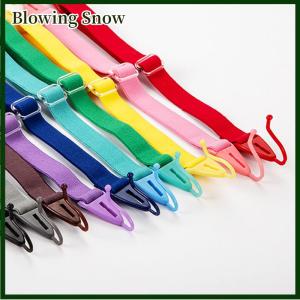 Blowing 1ชิ้นเชือกแว่นตากันลื่นห่วงโซ่แว่นตาปรับได้ยืดหยุ่นที่ยึดสายคล้องกีฬาปรับได้อุปกรณ์แว่นตา