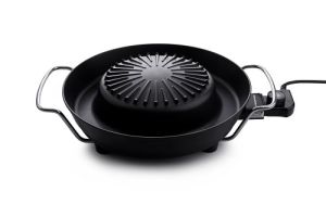 Pensonic 2 IN 1 Electric Steamboat BBQ Non-Stick Pan Grill Hot Pot Set Mookata | PSB-131G