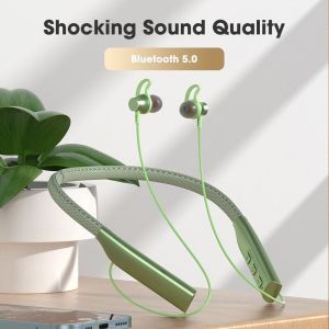 400 Hours Bluetooth Earphones Magnetic Headphones Sport Wireless Hanging Neck Earphones with Microphone for Xiaomi Red Mi Huawei P30