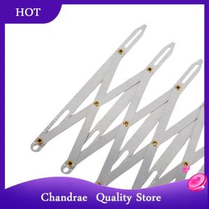 [Chandrae] Buttonhole Spacer Expanding Crafting Guide Rule Sewing Gauge Equidistant Measuring Marking Tool for Grommet Button Holes