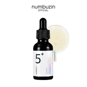 numbuzin No.5+ Vitamin Concentrated Serum 30ml for reduce acne marks sunspots hyper-pigmentation For all skin types