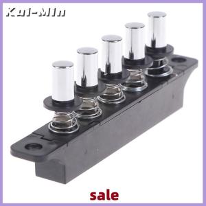 Kui-Min Hot Năm vị trí Plug-in Nút chuyển đổi cho phạm vi mui xe năm vị trí Bạc chuyển đổi