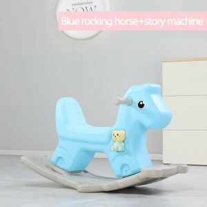 Lovely Unicorn Horse Rocking Toy Ride On Rocking Chair Walker Ideal Gift For Baby Kids Girls