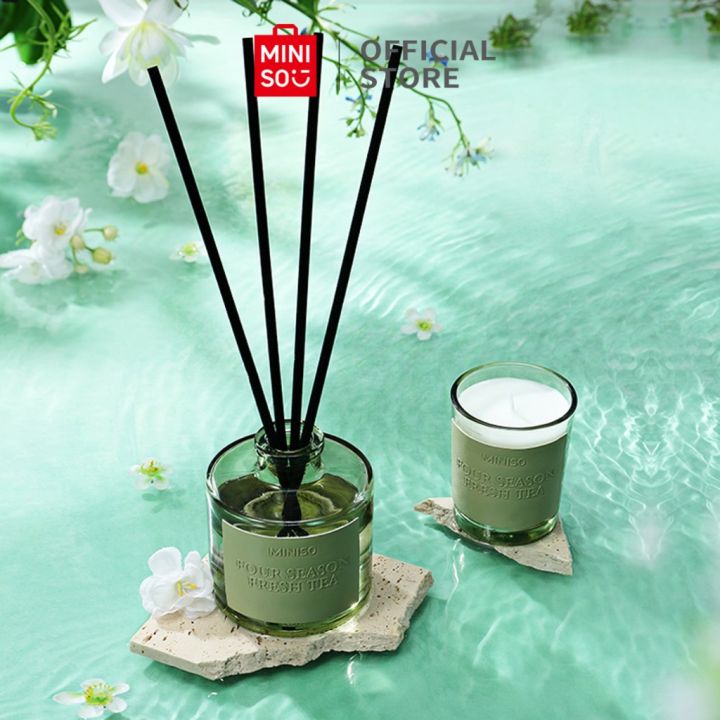 MINISO Reed Diffuser Quartet Series Diffuser Aromatherapy Tea Scent