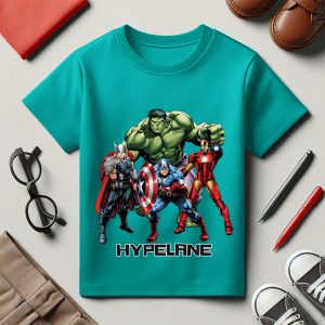 Baju Kaos Distro Anak Laki Laki Karakter Super Hero Keren Import 1 - 10 Tahun - Hypelane - DTF2