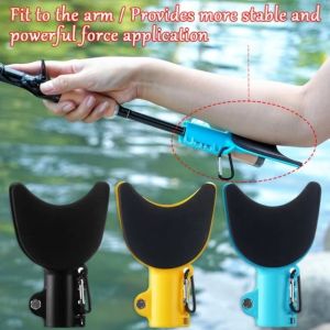 SJJL 2pcs Thoải mái Hỗ trợ tay cần câu Nẹp hỗ trợ Đệm Dụng cụ câu cá Dụng cụ hỗ trợ câu cá Phổ quát Máy câu quay Đúc