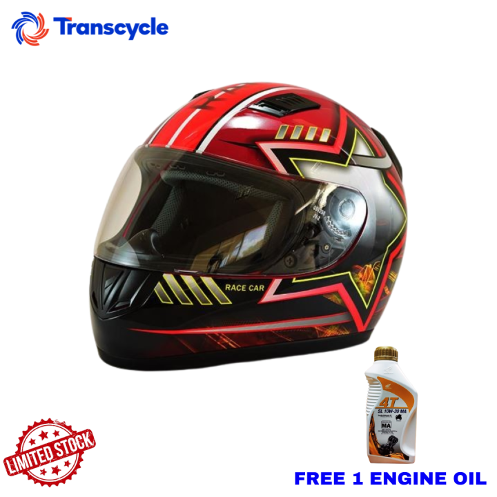 Rocket Full Face Motorcycle Helmet Adjustable Visor Helmet Abs