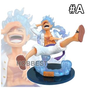 Action Figure ONE PIECE : LUFFY GEAR 5 SUN GOD NIKA Iconic Pose- Miniatur Pajangan Topper Mainan Gir 5th Monkey D. Lufy