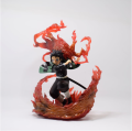 Mô hình Figure Kimetsu no Yaiba Tanjiro hiệu ứng rồng 20cm. 