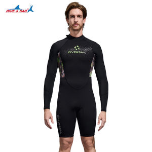 Chuyên Nghiệp 1 5Mm dài tay đồ bơi Cho Nam Nữ Ấm bảo vệ khỏi ánh mặt trời áo quần lặn Lặn Biển Lướt Sóng Đồ Bơi