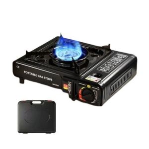 Windproof Portable Gas Stove Complete Kit Household Outdoor Camping Commercial Multi Purpose Cooker