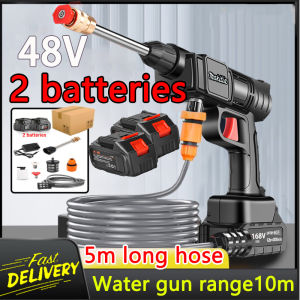 Makita Car Pressure Washer Heavy Duty Washer High Pressure 600 Times Supercharging Capacity 999999mah Large Water Volume Long Range High Power Ten-Year Power Sprayer Water Pressure Pressure Washers Portable Pressure Washer Wireless Pressure Washe