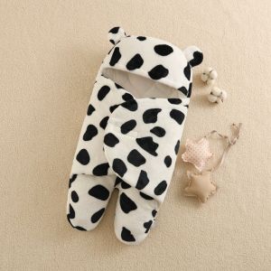 SWEET LORD Cartoon Newborn Baby Sleeping Bags Thicken Bedding Newborn Sleepsack Warm Soft Baby Wrap Blankets Head Neck Protector
