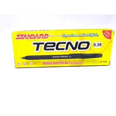 Standard Ae7 Tecno (Extra Fine) Hitam / 12Pcs