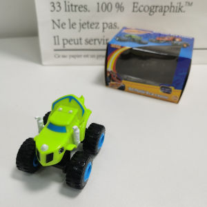 Cartoon Monster Truck Toy Inertia Push And Go Plastic Vehicle Kids Gift Collectible Car