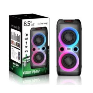MUSICHOUSE TTD-2810A/TTD-2809 Enhanced Bass Stereo Bass Speaker Bluetooth Portable Wireless Partybox Dual 8.5 Inches Speaker Karaoke System