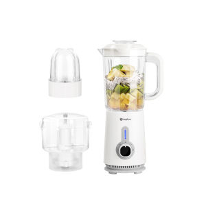 Simplus Blender 5-In-1 Multi-Functional Food Processor 1.25L Blender Jug 1L Chopper Jug Juice Mincing Shredding Slicing Garlic Peeling