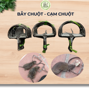 Bẫy chuột hình bán nguyệt hàng loại 1 khung sắt chắc chắn lò xo bật mạnh siêu nhạy