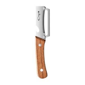 Multifunctional Peeler 3CR13 Stainless Steel Wood Handle Bottle Opener for Kitchen Vegetable Fruit