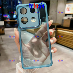 Ốp Lưng Dẻo Màu Poco X6 5G/ Poco M6 Pro 4G Redmi Note 13 4G Note 13 Pro 4G/ 5G Viền TPU Có Lens bảo vệ ống kính camera