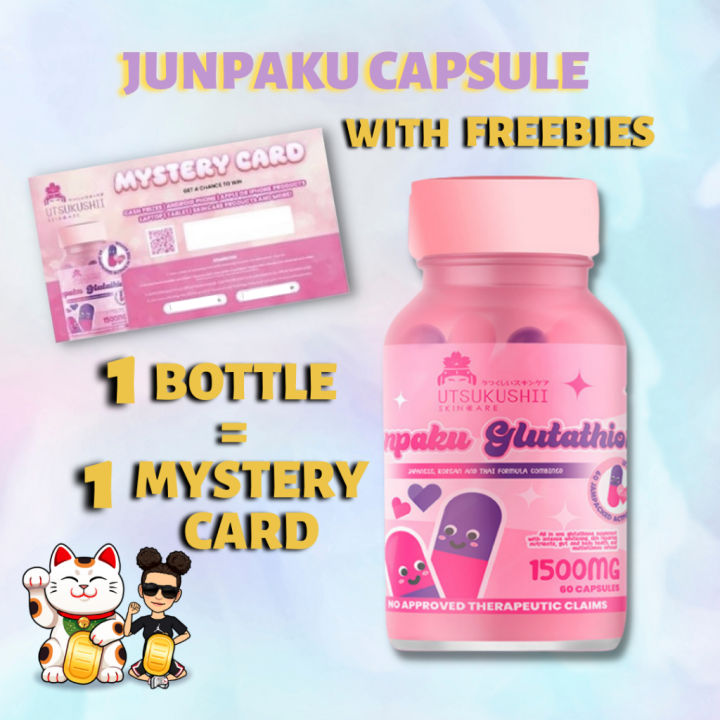 junpaku glutathione NEW! Ryxskin Kenpaku Bijin Prime 62 capsules Glutamic Acid Research Peptide UNYX PeptidesUNYX