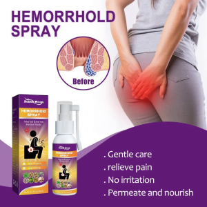 Hemorrhoids spray Treatment of mixed internal and external hemorrhoids Relieve itching