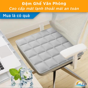 Đệm Lót Ghế Gel Làm Mát HADU Cho Dân Văn Phòng Ô Tô Nệm Ngồi Tản Nhiệt Chống Nóng Bức Giảm Ê Mỏi Khi Ngồi Lâu Size 40x40 45x45cm