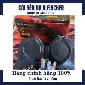 Còi Sên Dr.D.Fischer 2 giọng - Nhập khẩu Đức Chính Hãng - Bảo hành 2 năm