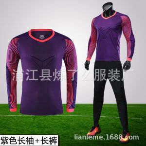 Bộ Áo Đấu Thủ Môn Bóng Đá Dài Tay Mẫu Mới Áo Đấu Bóng Đá Người Lớn Nam Nữ Tập Luyện Thể Thao Thoáng Khí