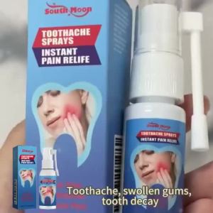 EELHOE Oral Care Toothache Spray Periodontitis Teeth Worms Antibacterials Mouth Periodontitis Tooth Decay - 20ml