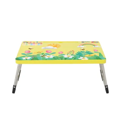 Bàn Học Sinh Ngồi Bệt DELI Kun - Chính Hãng Qui Phúc - 100% Nhựa PP - Có Khe Đựng Bút Và Ipad