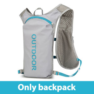 Newboler Bike Hydration Bag Lightweight Running Vest with 2L /1L Water Bladder Outdoor Riding Backpack Breathable Hydration Vest Running Backpack For Beg Hiking