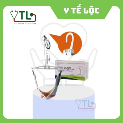 (Có Hộp )Đai kéo dãn đốt sống cổ hỗ trợ vật lý trị liệu thoái hoá cột sống cổ thoát vị.