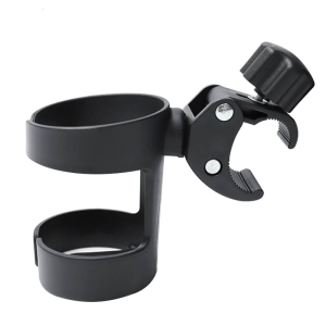 360 Degrees Rotation Holder for Bike Pushchair Wheelchair Walker Fits Most Cups Gifts for Relatives