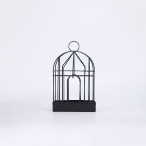 Hộp giá để nhang muỗi hình lồng chim khay đựng hương muỗi bằng thép an toàn cho trẻ em - NIEVE